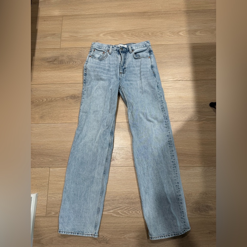 Denim forum lggy Low rise baggy